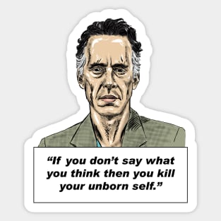 Jordan Peterson Quote #10 Sticker